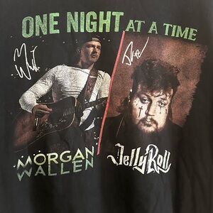 Morgan Wallen/Jelly Roll concert T shirt